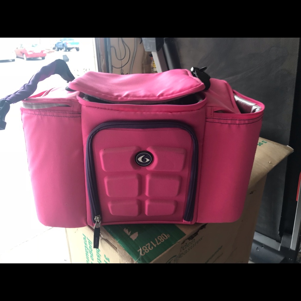 Six pack fitness meal prep bag